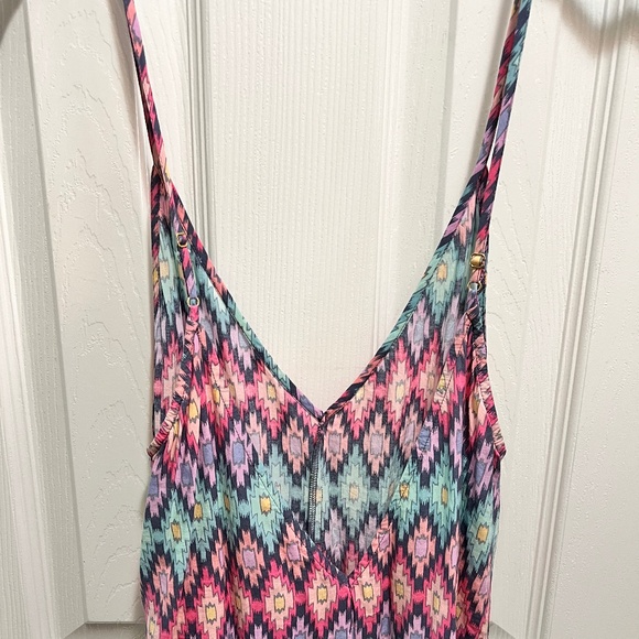 VICTORIA'S SECRET Multi-Colored Bikini Romper Cover-up - Picture 3 of 5